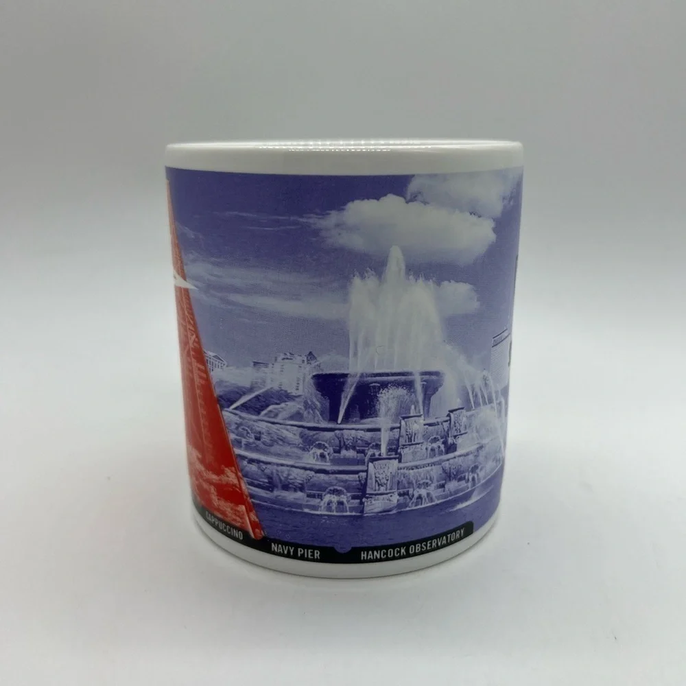 STARBUCKS VINTAGE 1998 CHICAGO OVERSIZED COFFEE MUG
